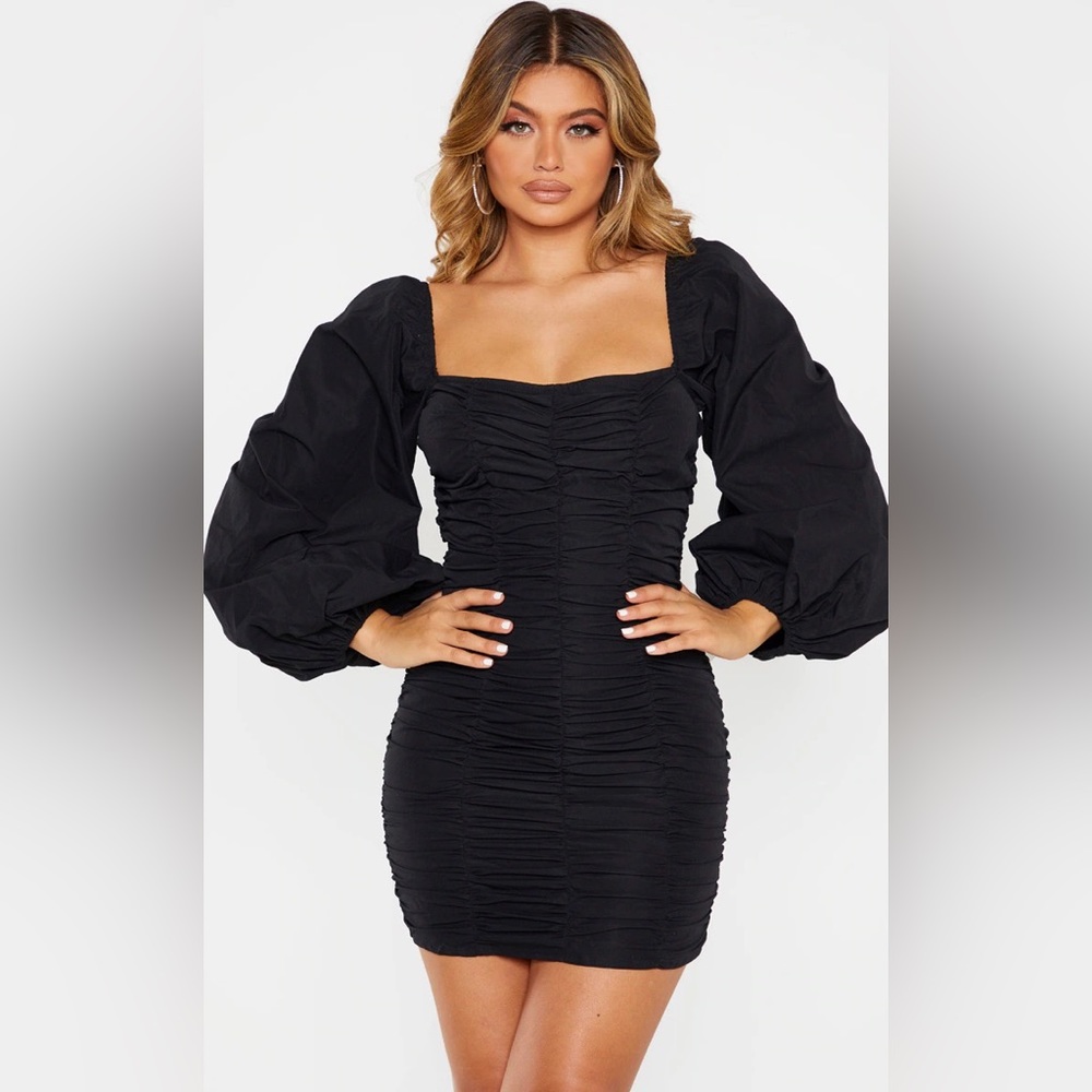 PrettyLittleThing dress. Black. Size 4
